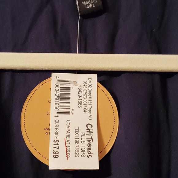 Blue high/low top - Picture 3 of 3